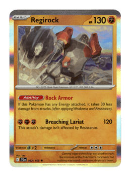 2025 Regirock #82 Journey Together