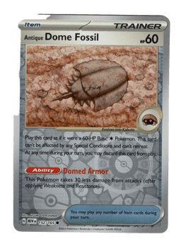 2023 Antique Dome Fossil #152 151