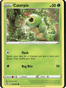 2021 Caterpie #1 Fusion Strike