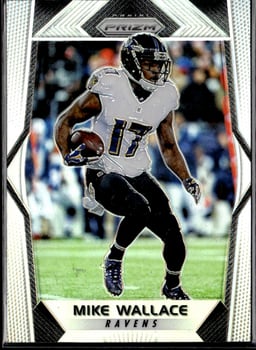 2017 Mike Wallace #158 Prizm