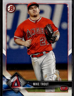 2018 Mike Trout #1 Bowman