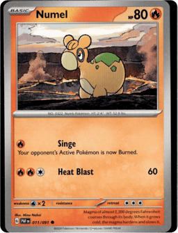 2024 Numel #11 Paldean Fates