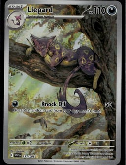 2025 Liepard #137 White Flare