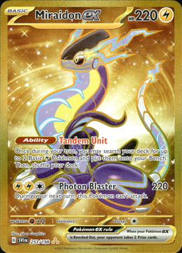 2023 Miraidon ex #253 Scarlet & Violet