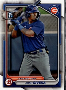 2024 Josh Rivera #BP-115 Bowman Prospects
