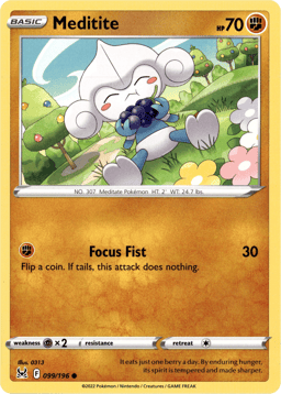 2022 Meditite #99 Lost Origin