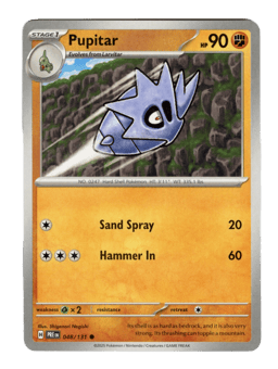 2025 Pupitar #48 Prismatic Evolutions