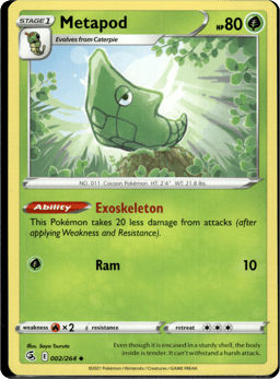 2021 Metapod #2 Fusion Strike