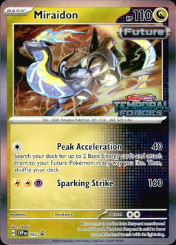 2023 Miraidon #92 Scarlet & Violet Black Star Promos