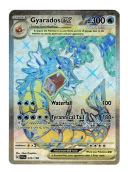 2023 Gyarados ex #225 Scarlet & Violet