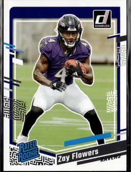2023 Zay Flowers #307 Donruss