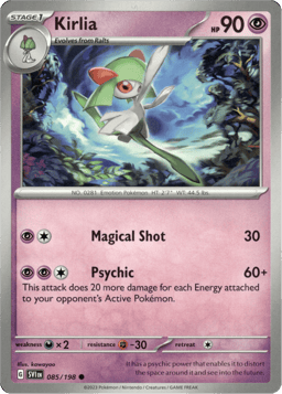 2023 Kirlia #85 Scarlet & Violet
