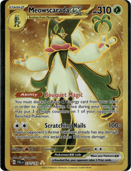 2023 Meowscarada ex #271 Paldea Evolved