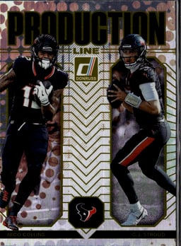 2025 Nico Collins / C.J. Stroud #11 Donruss Production Line
