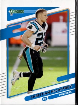 2021 Christian McCaffrey #219 Donruss