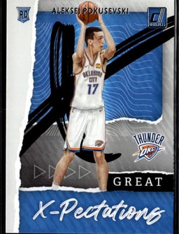 2020 Aleksej Pokusevski #17 Donruss X-Pectations