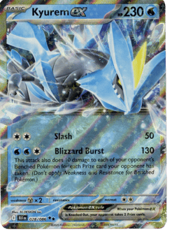 2025 Kyurem ex #28 Black Bolt