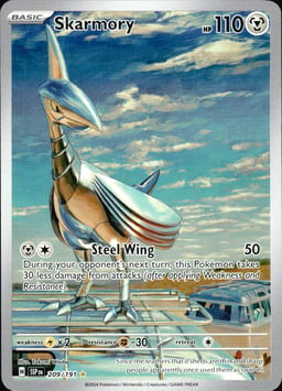 2024 Skarmory #209 Surging Sparks