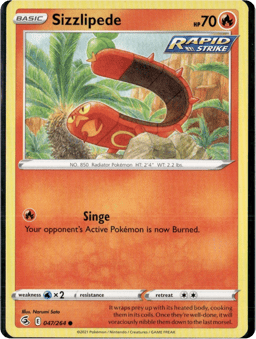 2021 Sizzlipede #47 Fusion Strike