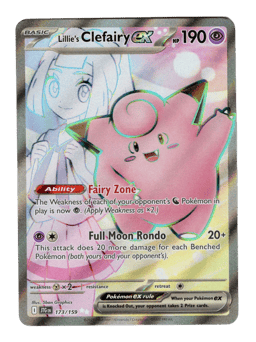 2025 Lillie's Clefairy ex #173 Journey Together