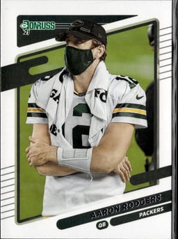 2021 Aaron Rodgers #155 Donruss
