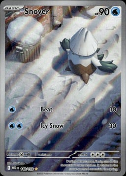 2025 Snover #140 Mega Evolution