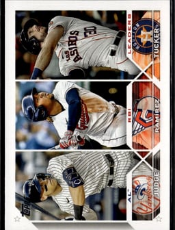 2023 Kyle Tucker, Jose Ramirez, Aaron Judge #241 Topps