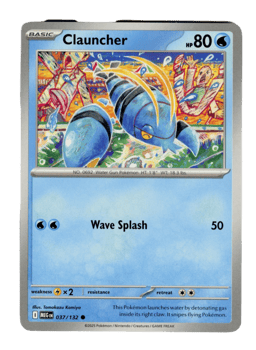 2025 Clauncher #37 Mega Evolution