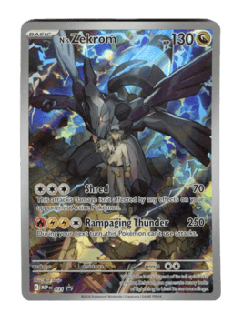 2025 N's Zekrom #31 Mega Evolution Black Star Promos