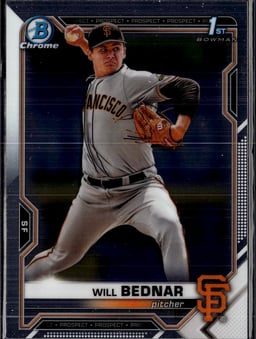 2021 Will Bednar #BDC-197 Bowman Chrome
