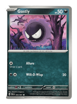 2024 Gastly #55 Paldean Fates