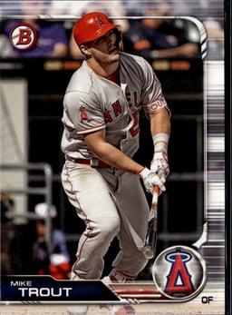 2019 Mike Trout #1 Bowman