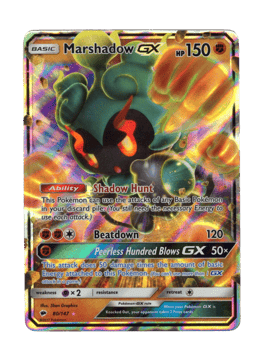 2017 Marshadow-GX #80 Burning Shadows