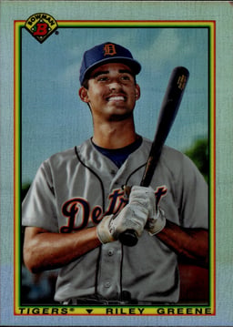 2020 Riley Greene #90BRG Bowman Chrome 1990