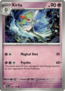 2023 Kirlia #85 Scarlet & Violet