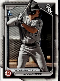 2024 Jacob Burke #BP-116 Bowman Prospects