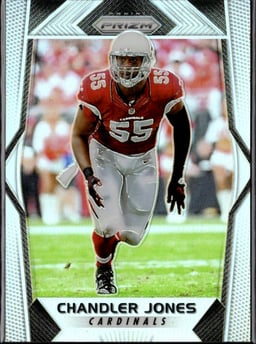 2017 Chandler Jones #45 Prizm