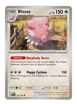 2023 Blissey #145 Scarlet & Violet