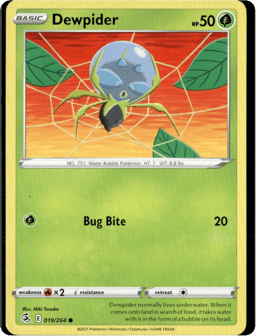 2021 Dewpider #19 Fusion Strike