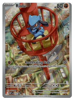 2025 Riolu #10 Mega Evolution Black Star Promos