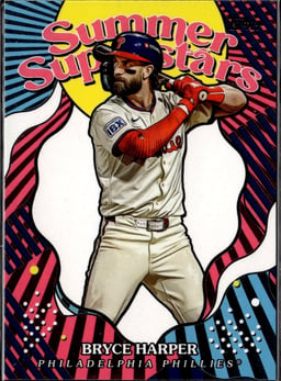 2025 Bryce Harper #SS-31 Topps Summer Superstar