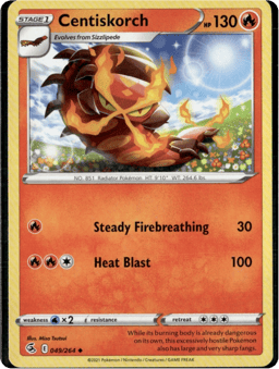 2021 Centiskorch #49 Fusion Strike