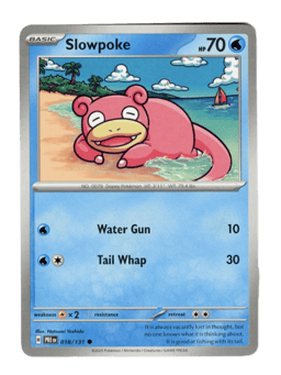 2025 Slowpoke #18 Prismatic Evolutions