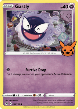 2020 Gastly #064/196 Miscellaneous Cards & Products