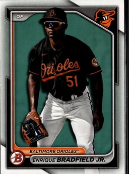2024 Enrique Bradfield Jr. #BP-149 Bowman Prospects