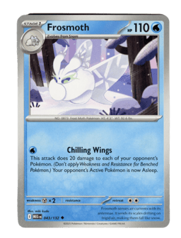 2025 Frosmoth #43 Mega Evolution