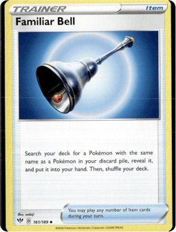 2020 Familiar Bell #161 Darkness Ablaze