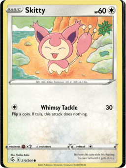 2021 Skitty #210 Fusion Strike