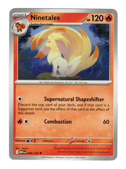 2025 Ninetales #20 Mega Evolution