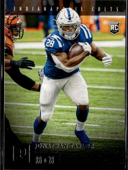 2020 Jonathan Taylor #PA-12 Chronicles Panini